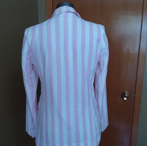 Parasol stripe linen jacket - Picture 6 of 7